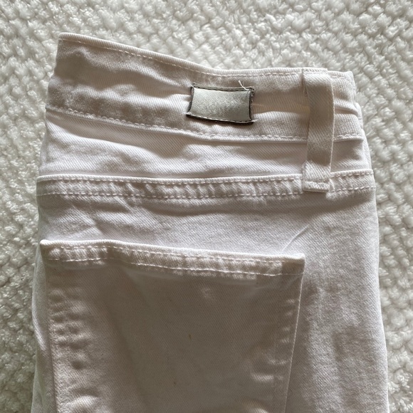 PAIGE Verdugo Ultra Skinny White Jeans - Picture 9 of 9